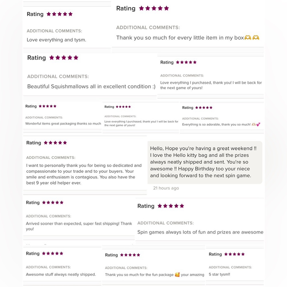 LIVE SHOW SOON! New Inventory, Random Pulls, tons of Squishmallows! Join now! - Picture 3 of 5